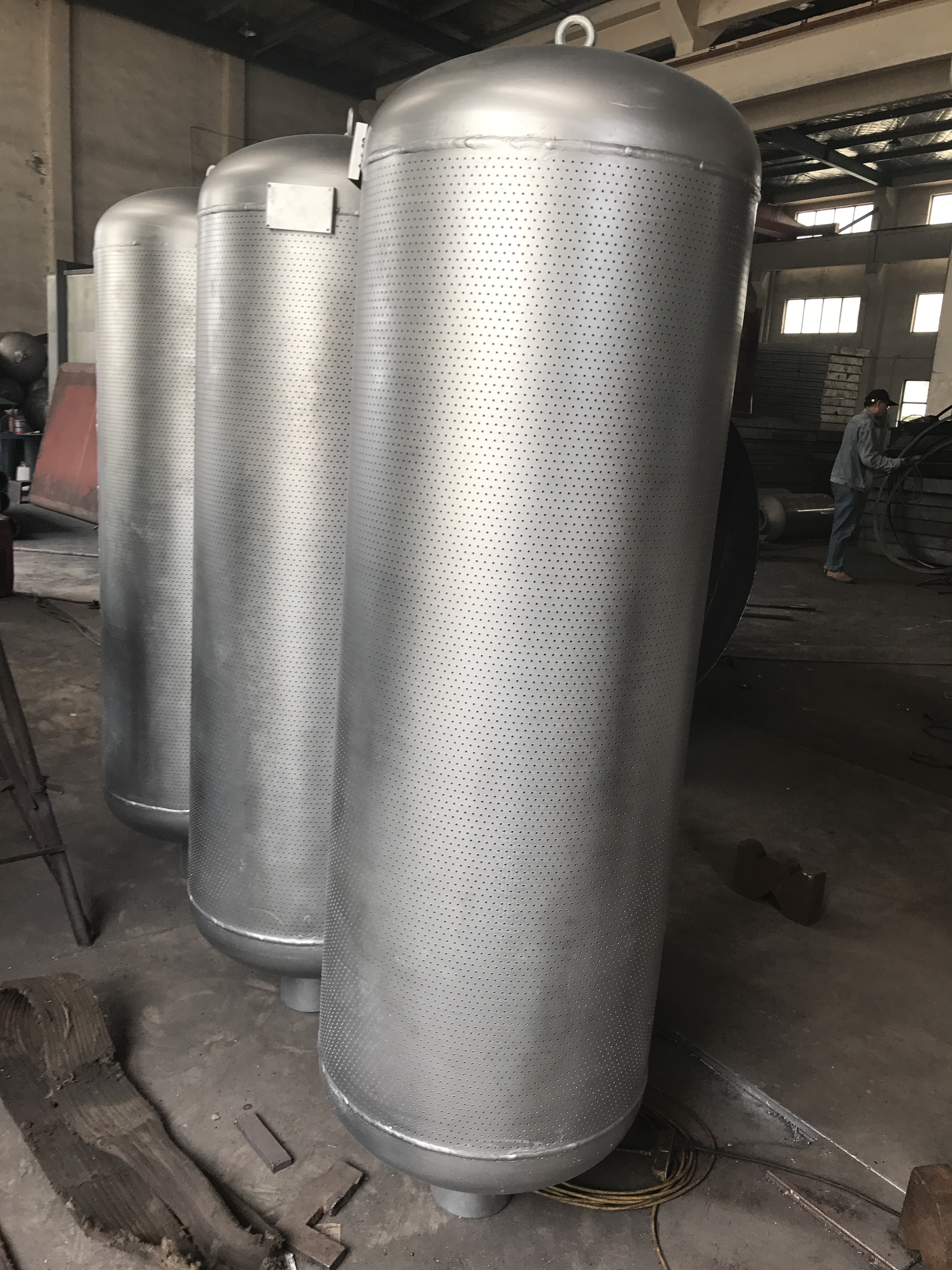 蒸汽消音器 排氣消音器 電廠(chǎng)配套消音器